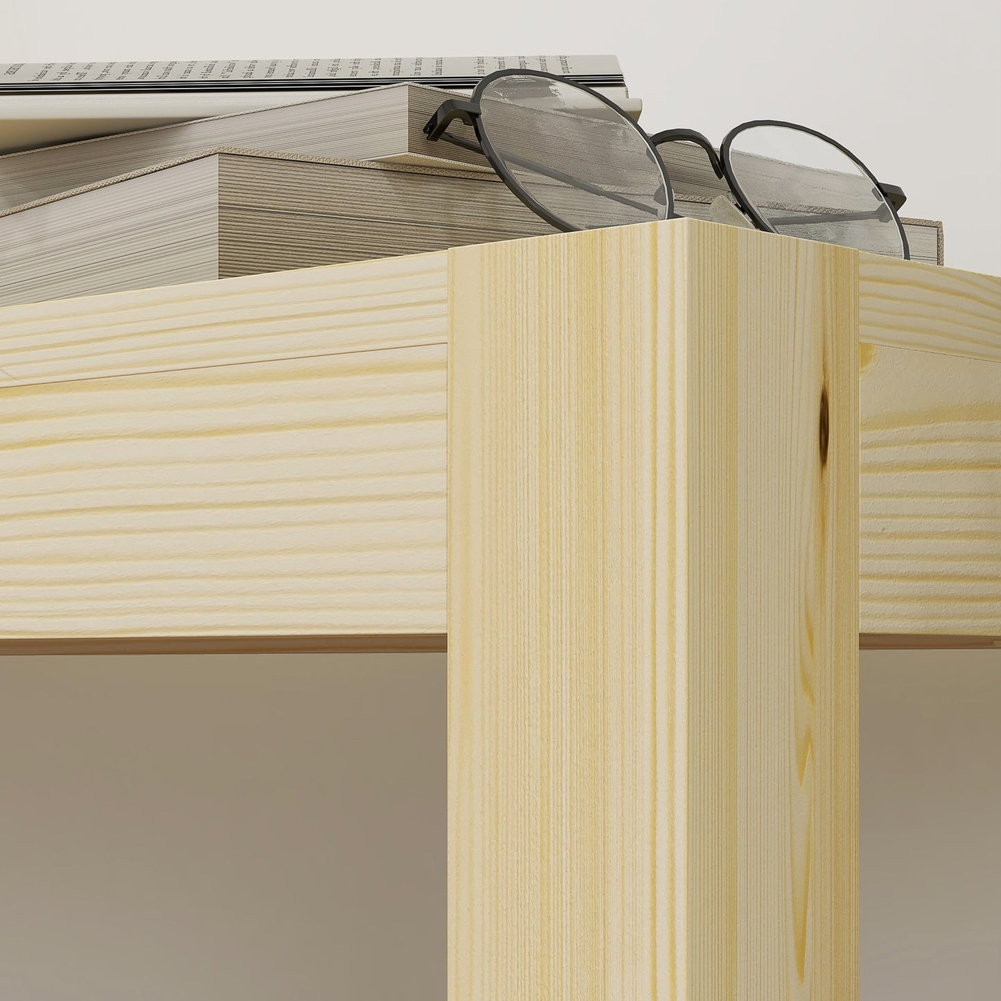 2-seater dining bench in pine, 120x33x45 cm, capacity 240 kg