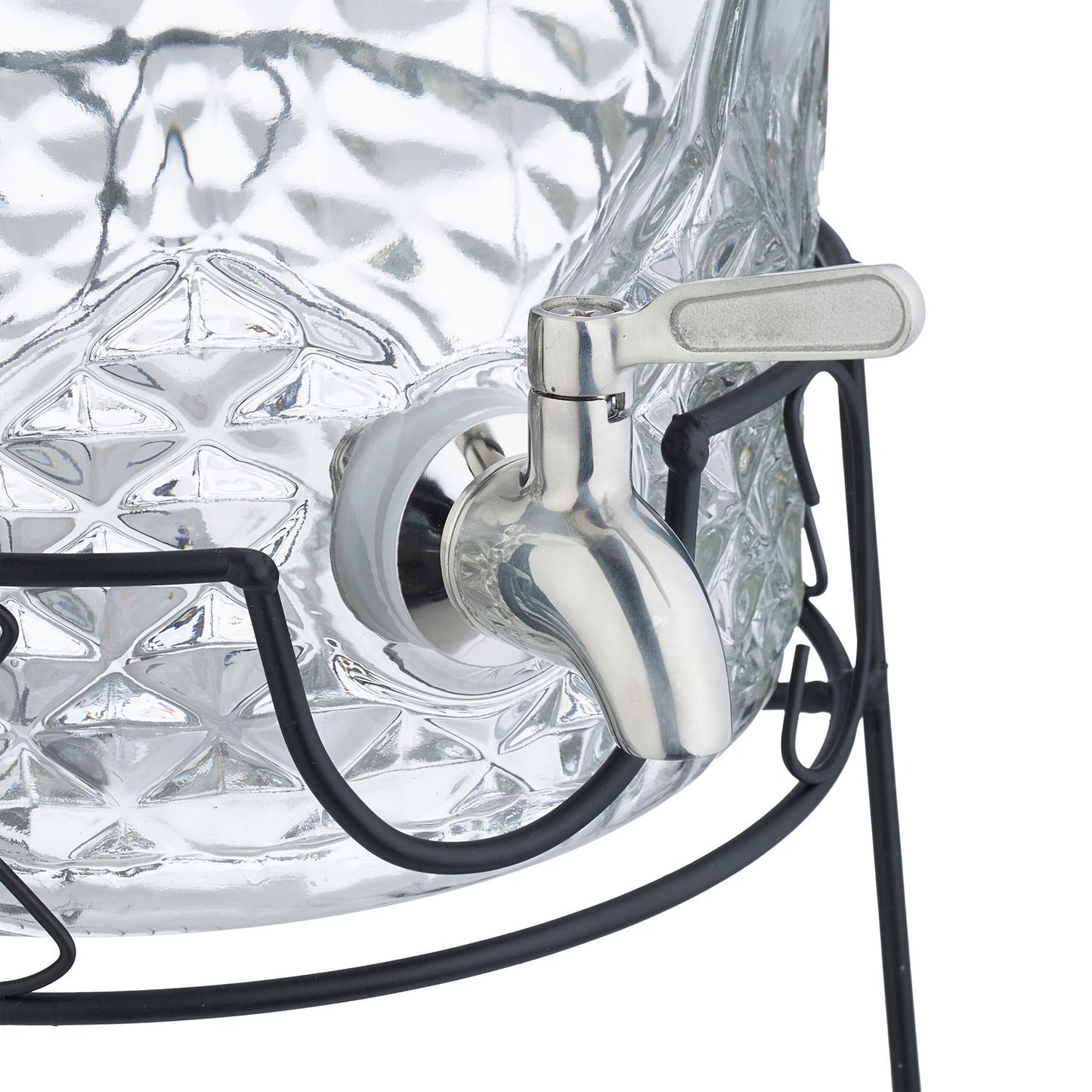 Beverage dispenser with stand 8 L