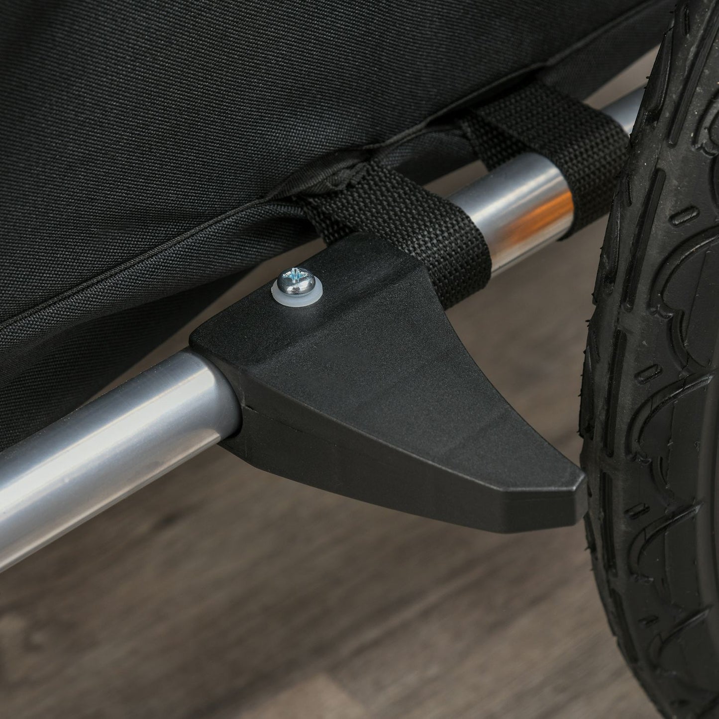 Bicycle Stroller Pram Jogger, 360° Rotating, Green/Black