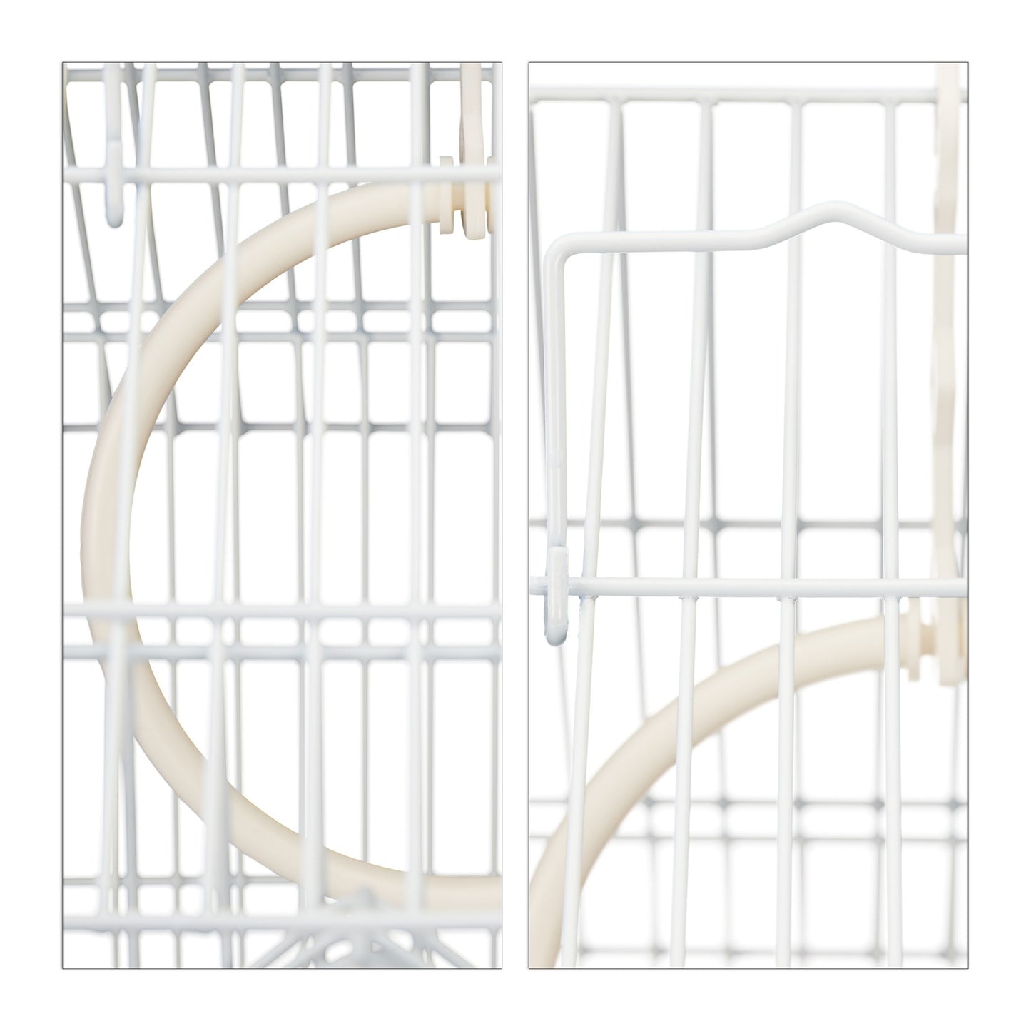 Birdcage with pointed roof