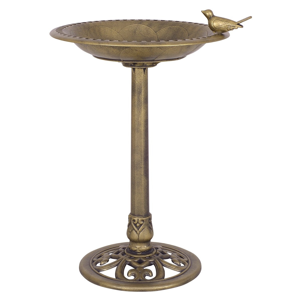 Bird feeding station bird feeder feeding station bird feeder stand 50 x 76 cm bronze