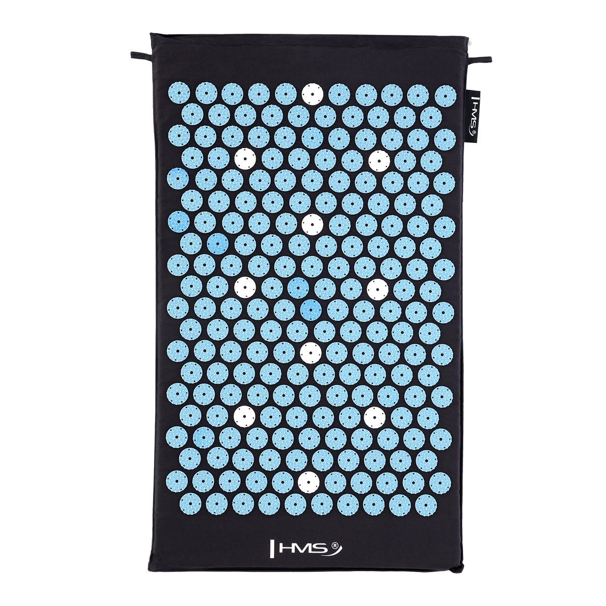 Black Acupressure Mat with Pillow Set