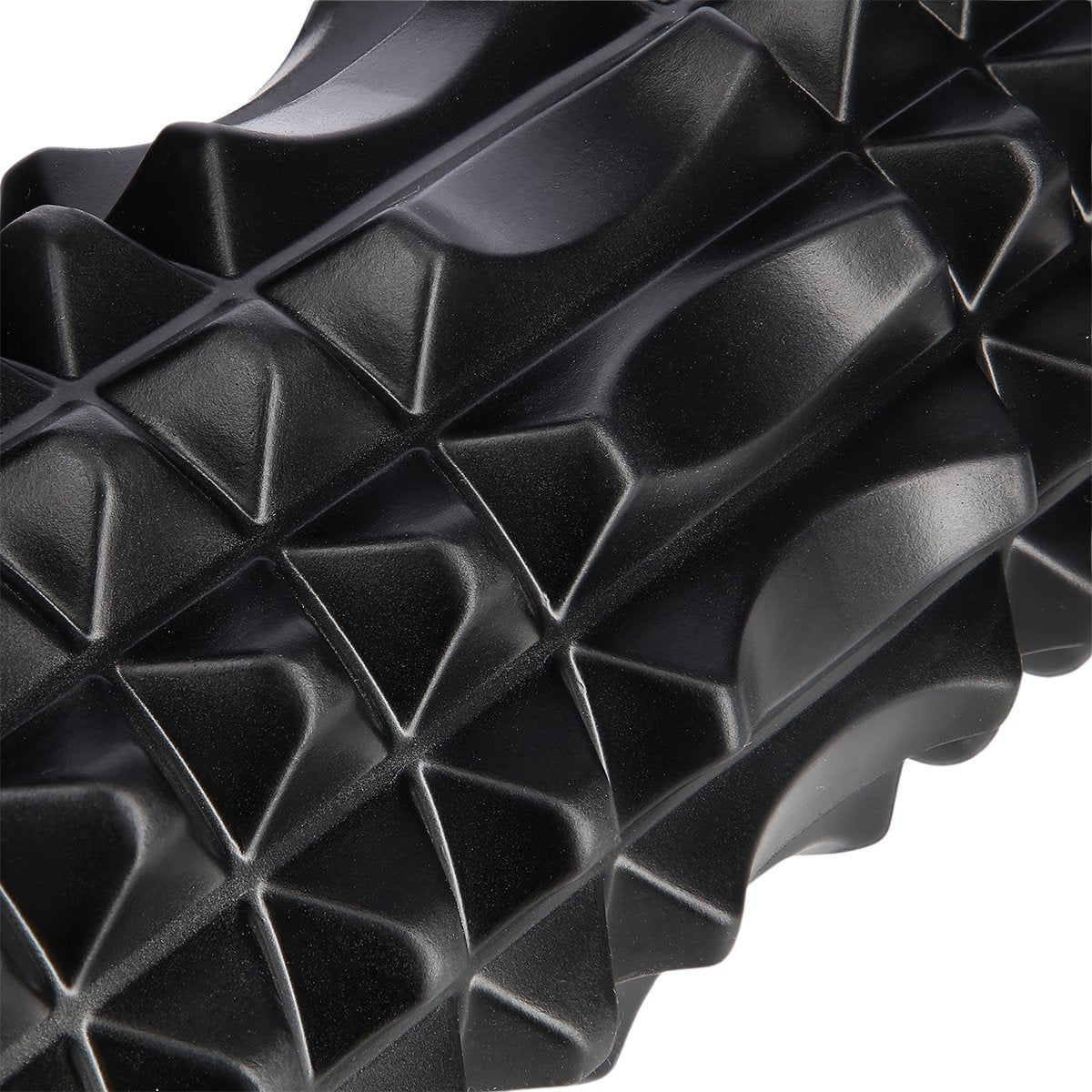 Black Foam Roller, High-Density, 140 cm