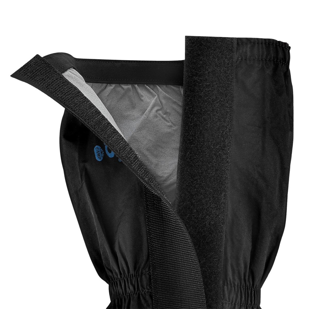 Black Gaiters, Waterproof, Adjustable Size