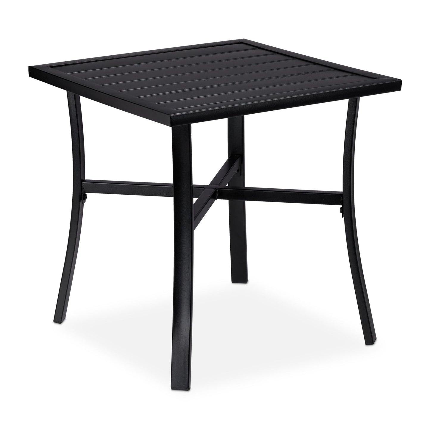 Black Garden Table