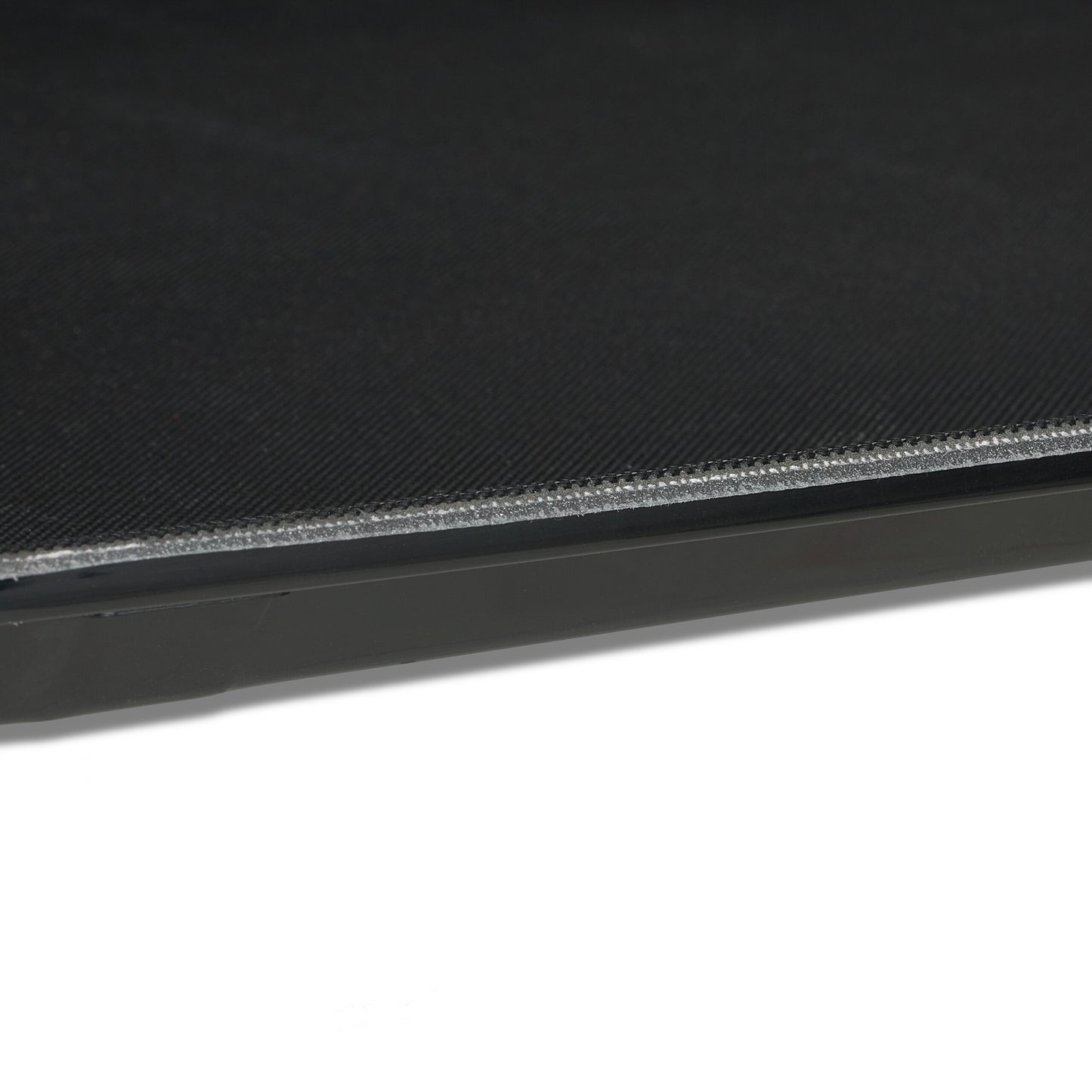 Black Gastro Serving Trays Set, 46x35cm, Non-Slip, 2-Pack