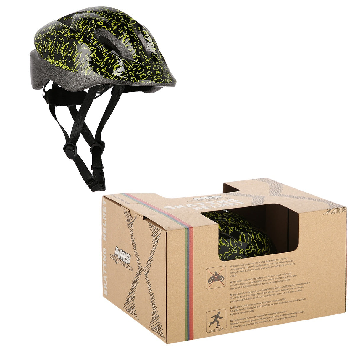 Black Helmet, Size S (51-58 cm)