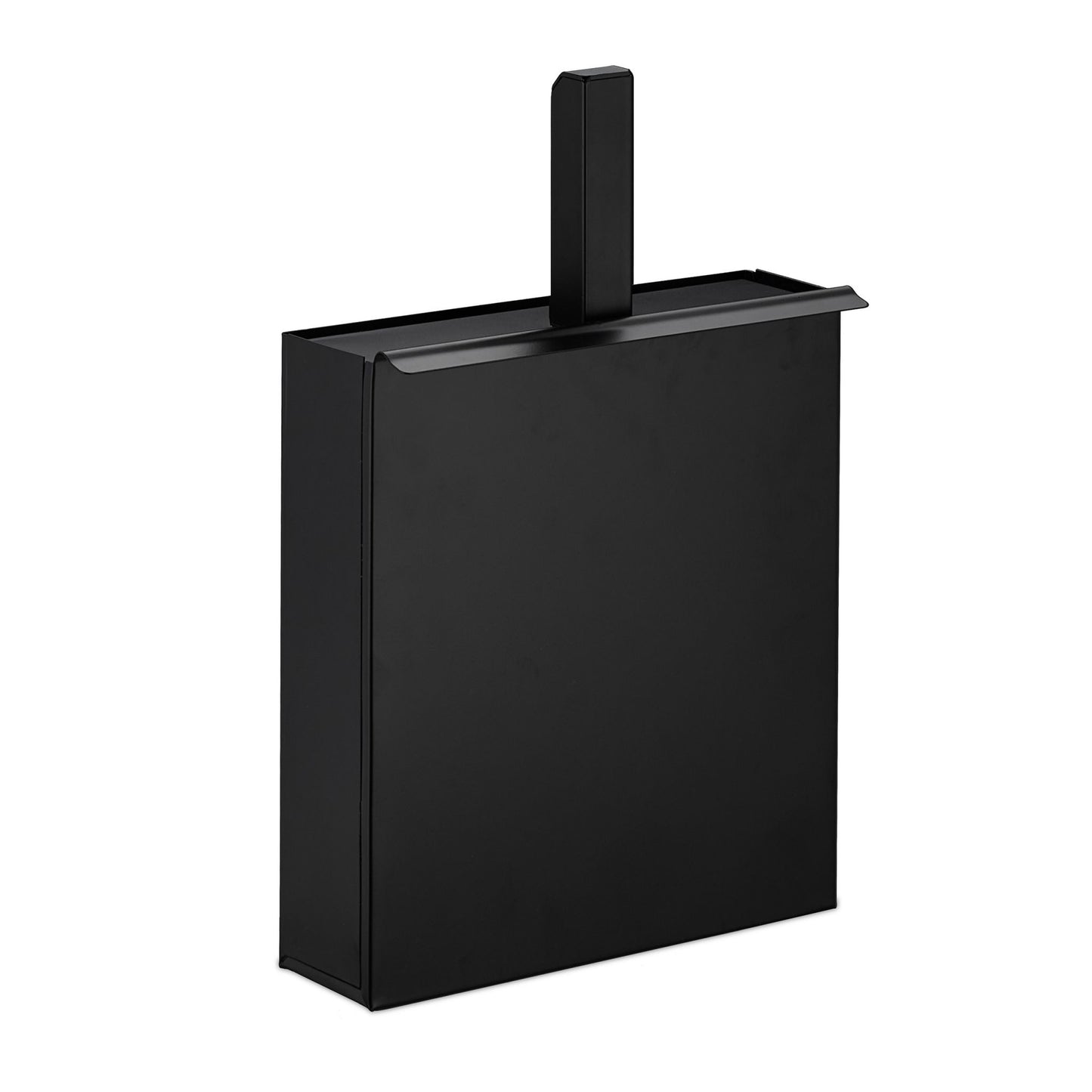 Black Narrow Ash Bucket with a Shovel
