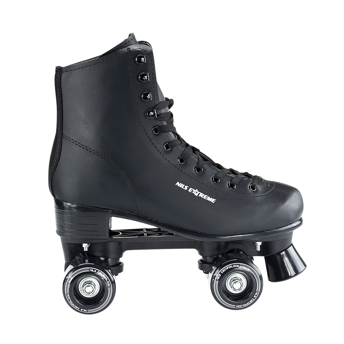 Black Roller Skates, Size 35 – Durable Design