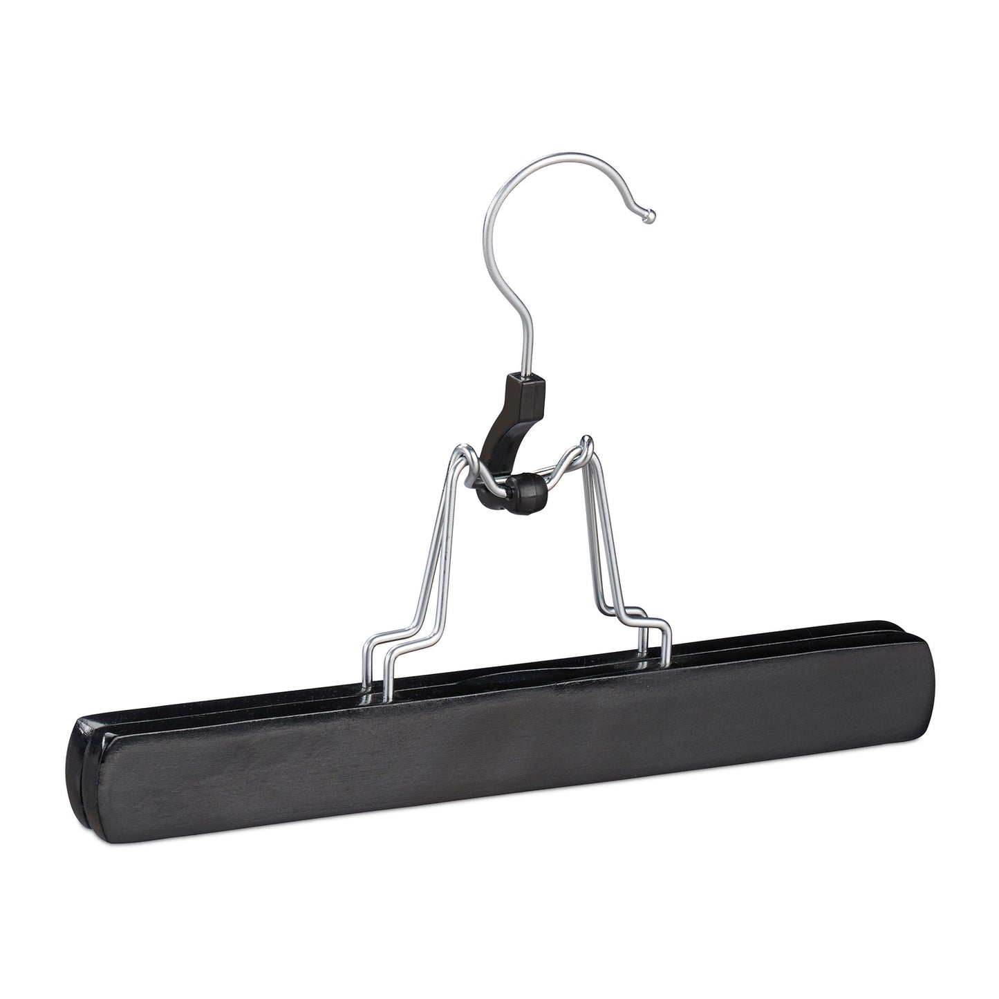 Black Trouser Hanger Pack of 12
