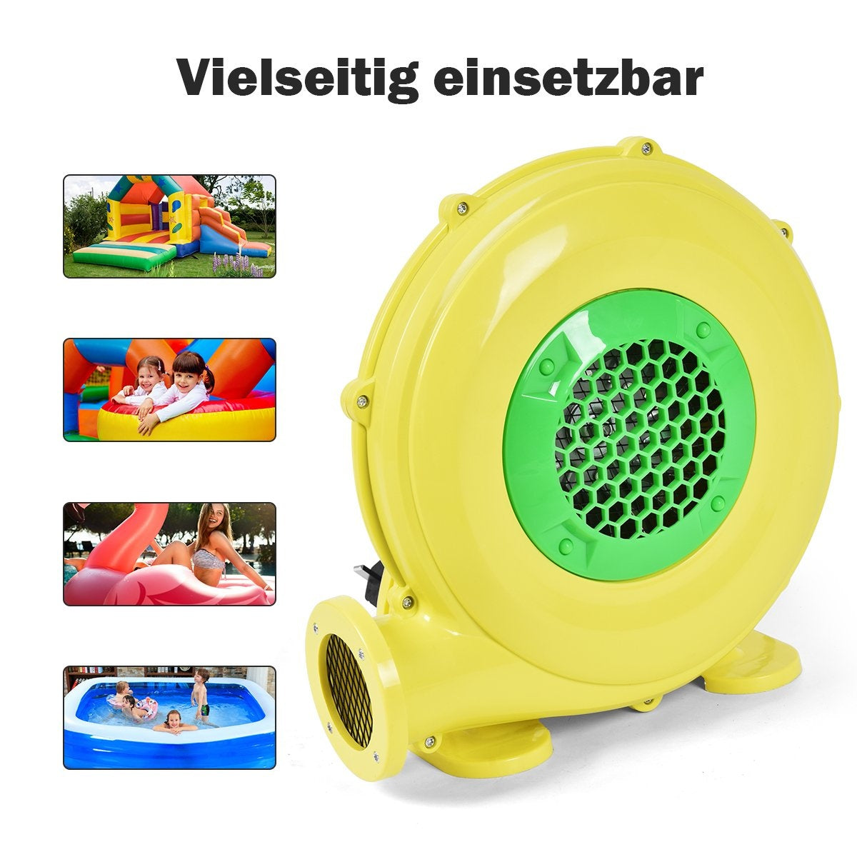 Blower 450W Electric Fan Air Blower for Inflatable Toys