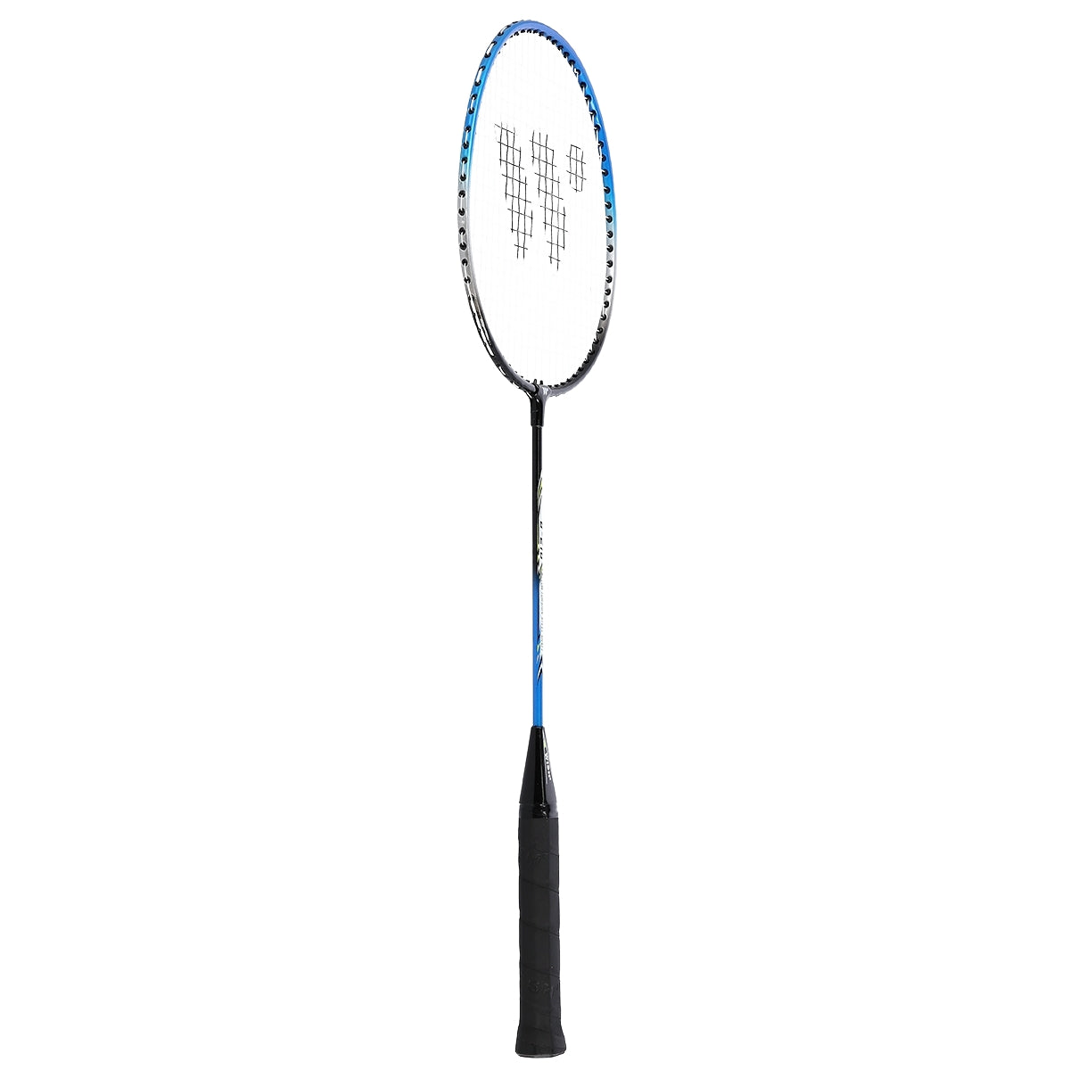 Blue Badminton Racket – Steel Frame, Lightweight