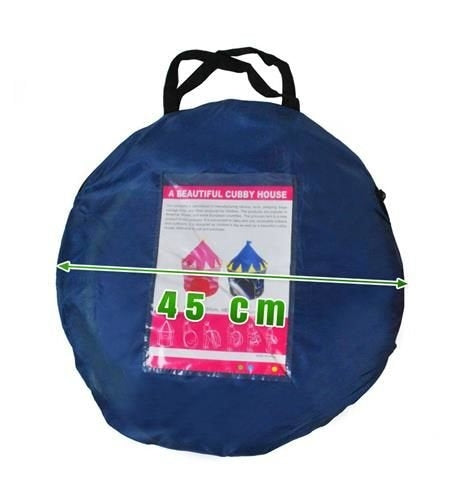 Blue children's tent