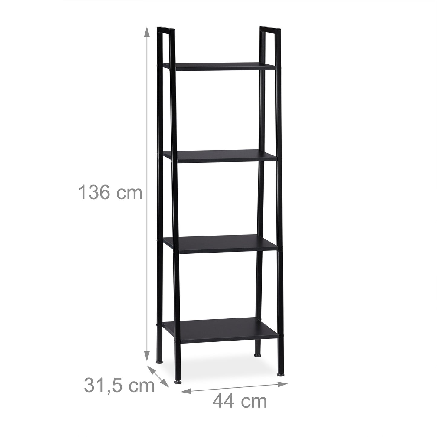 Bookcase with 4 Shelves