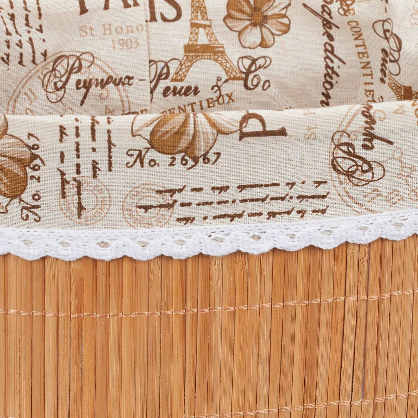 Bread basket in bamboo Paris