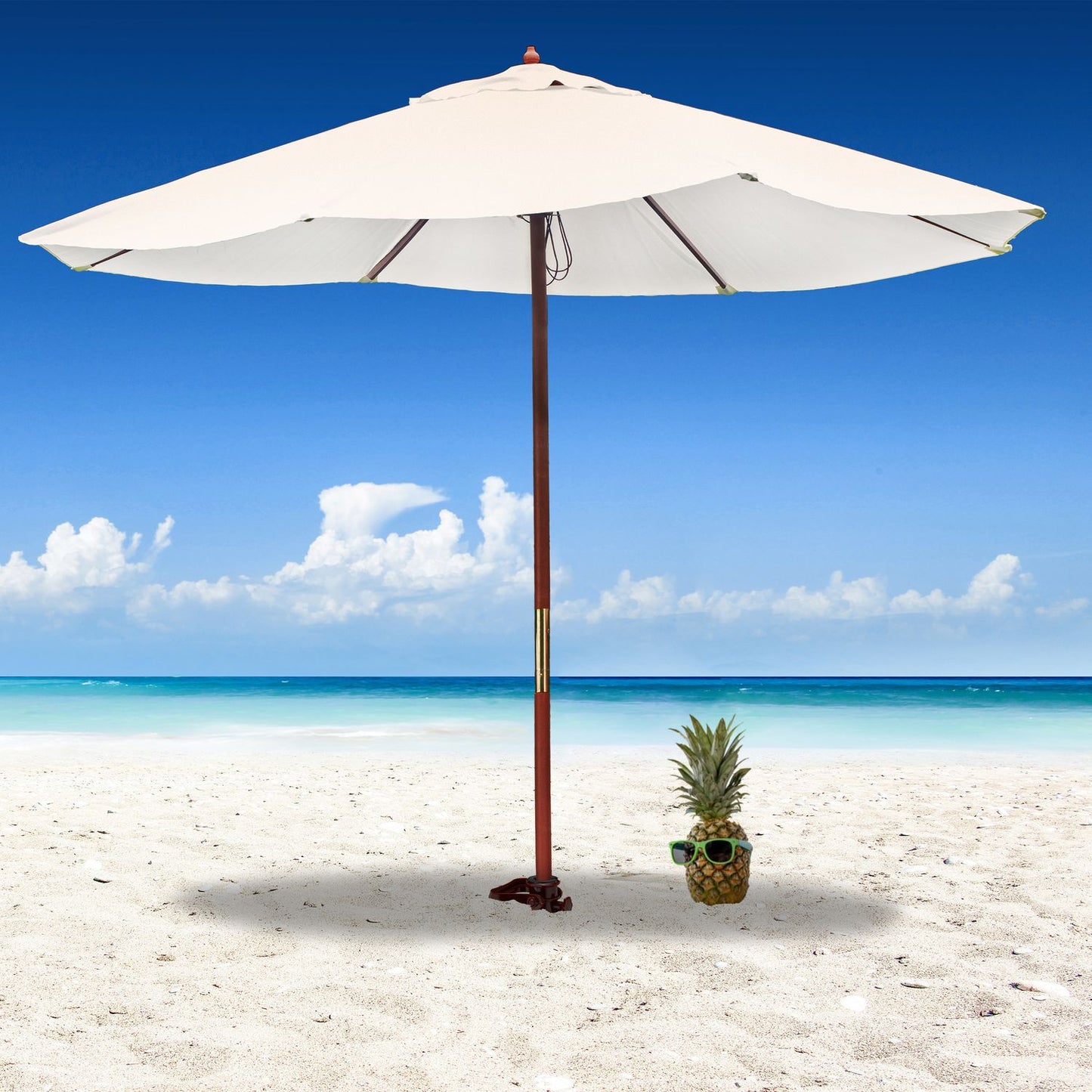 Brown Parasol Screw-in Holder