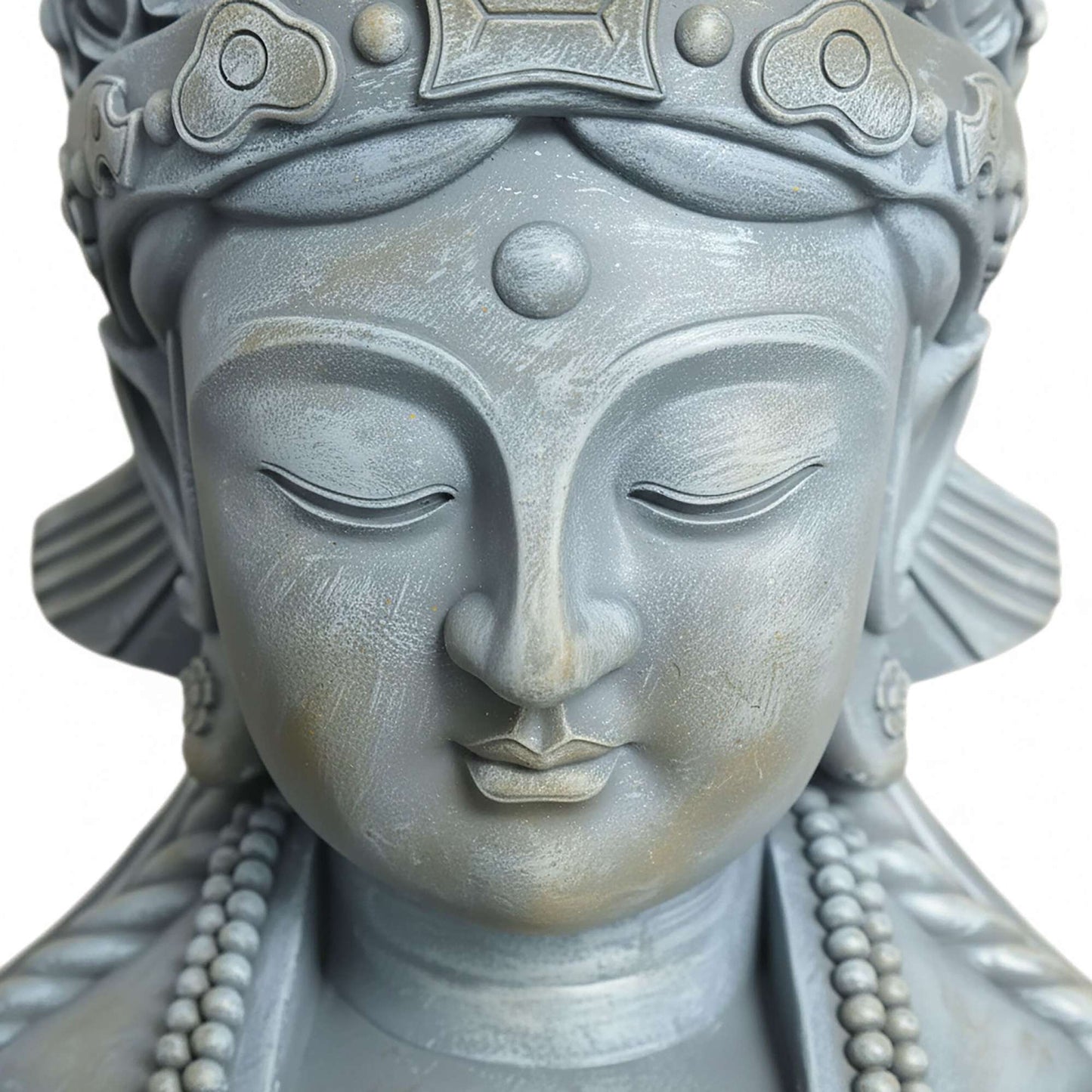 Buddha Bust Sculpture, 44cm, Weatherproof Polyresin