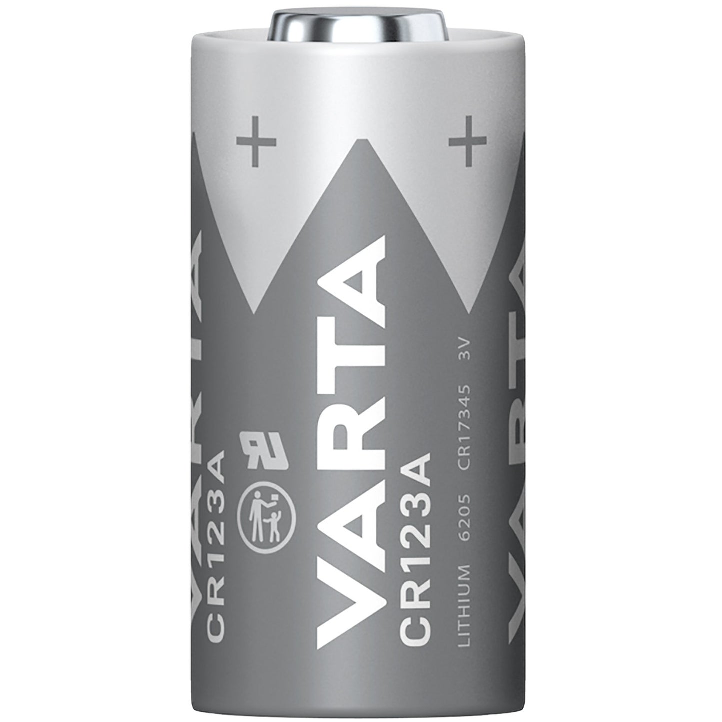 CR123A 3V Lithium battery 2-pack