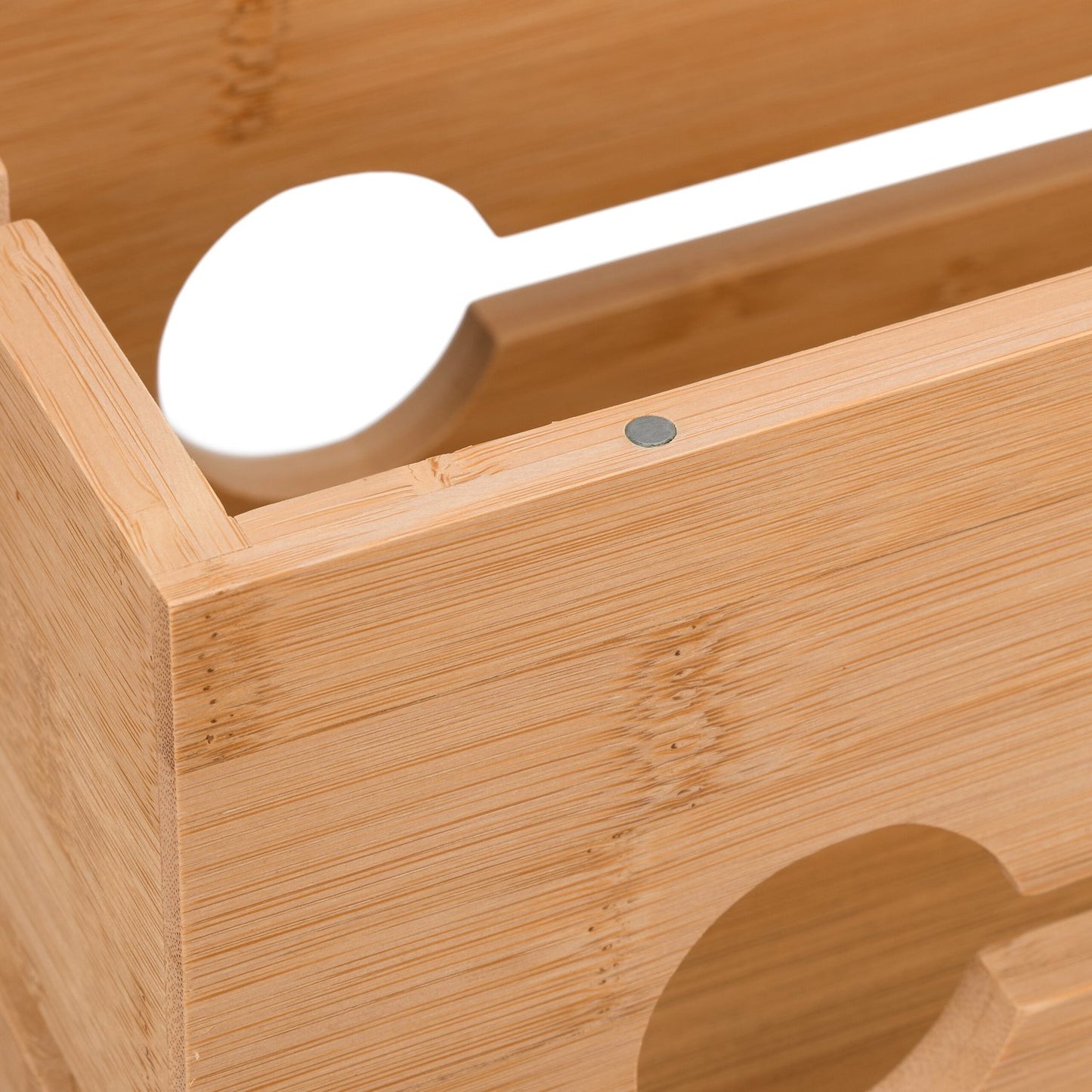 Cable box in bamboo