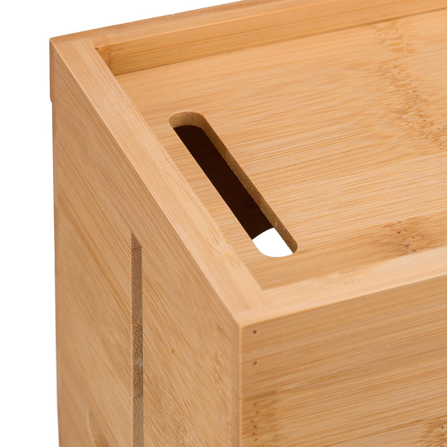 Cable box in bamboo