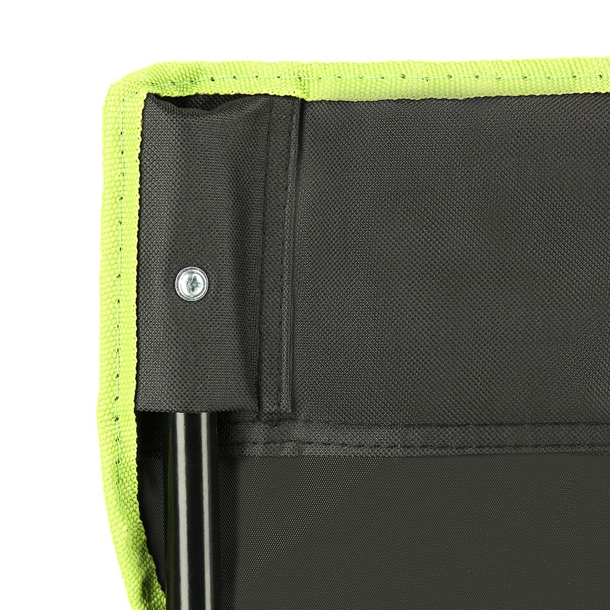 Camping Chair, Black-Lime, Foldable, Lightweight