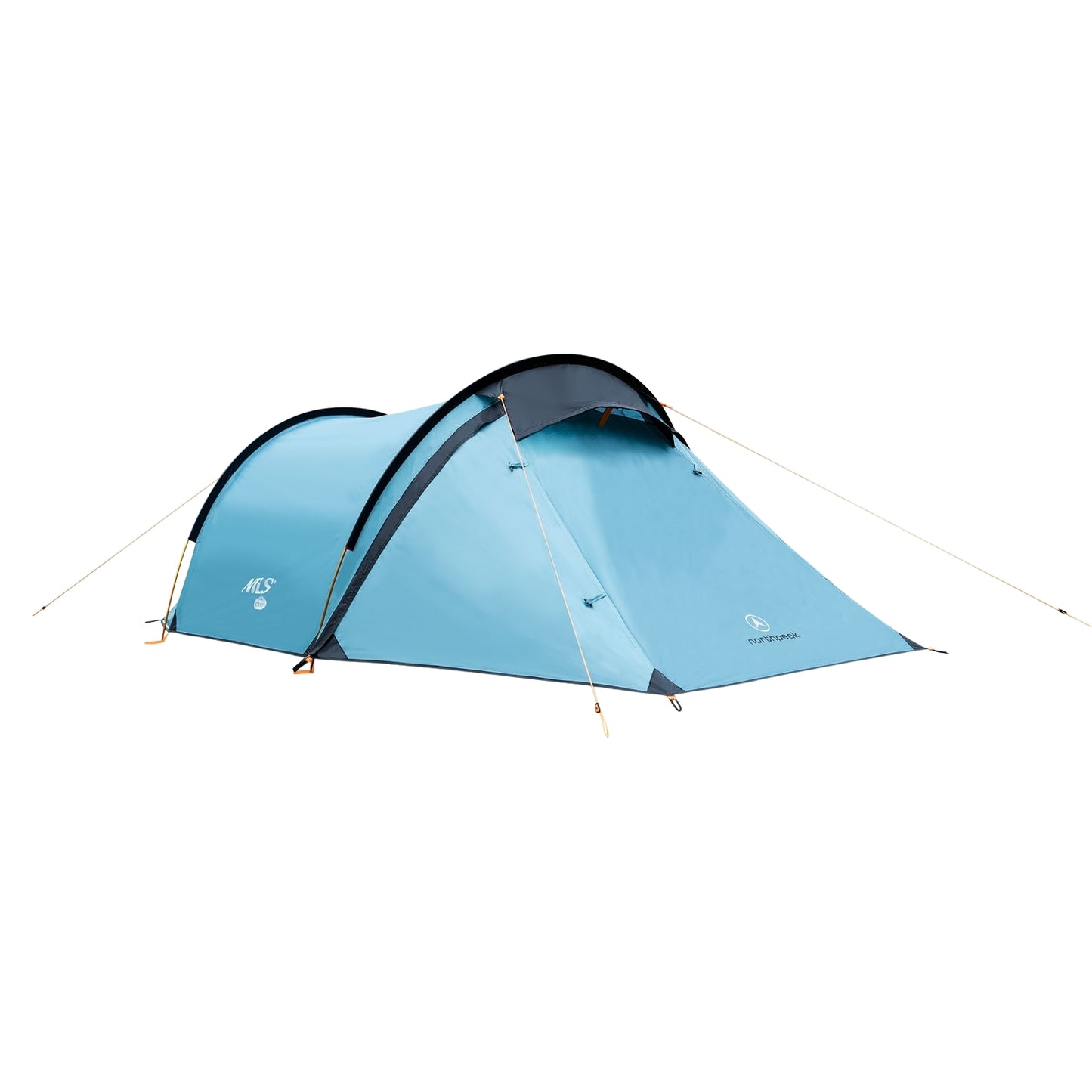 Camping Tent – 3-Person, Waterproof, Blue