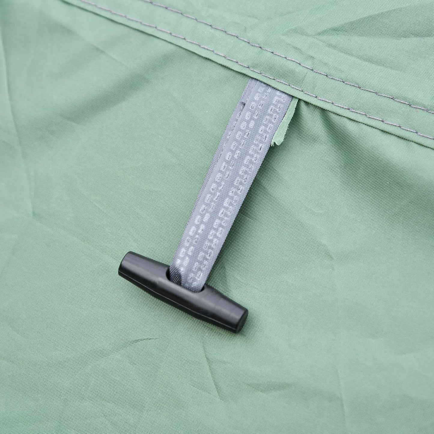 Camping tent for 4-5 people, dark green/grey, waterproof