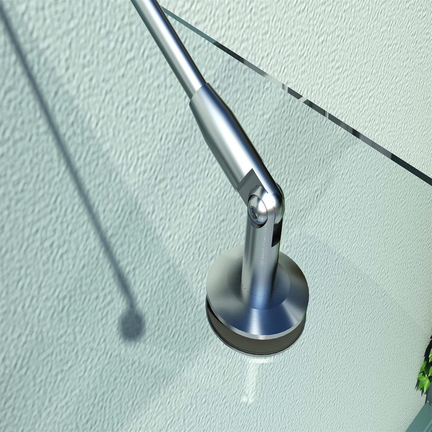 Tempered Glass Door Cover - 304 Stainless Steel, Multiple Sizes