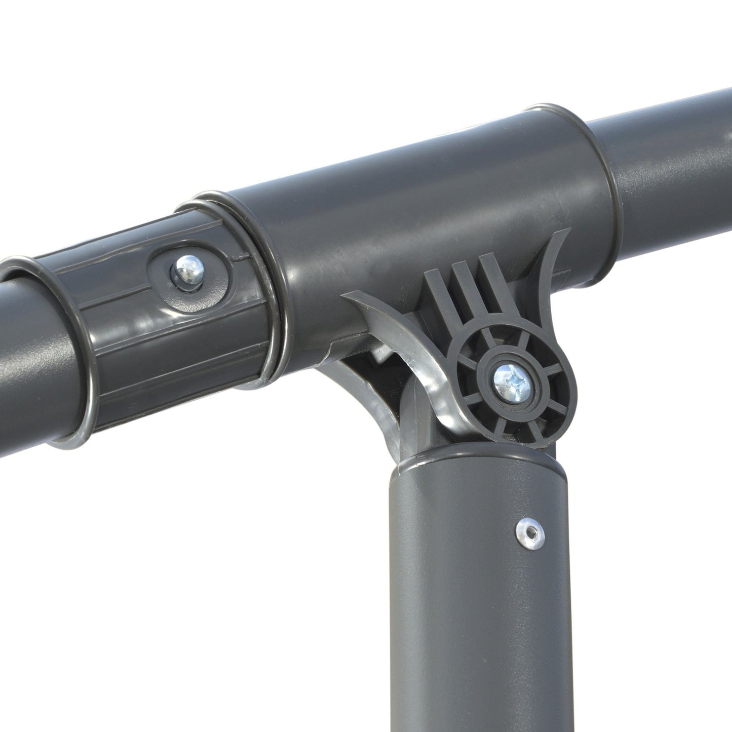 Cantilever Umbrella 2.92M steel, dark grey, wind resistant cover
