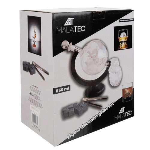 Carafe - globe - Malatec 22553 whiskey set