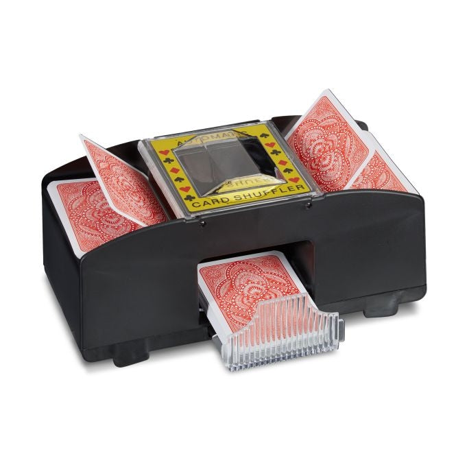 Card shuffler 2 decks