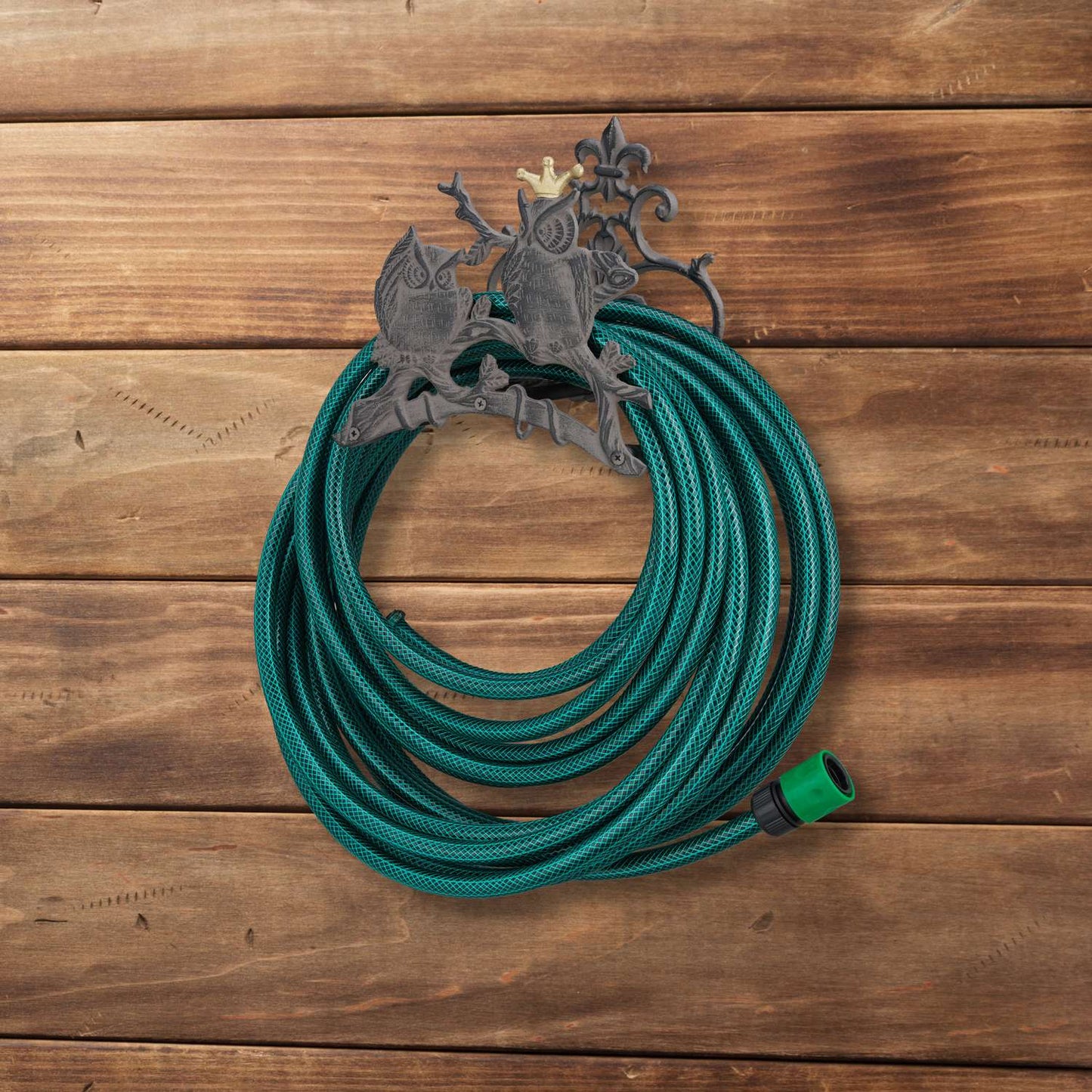 Cast Iron Owl Hose Holder