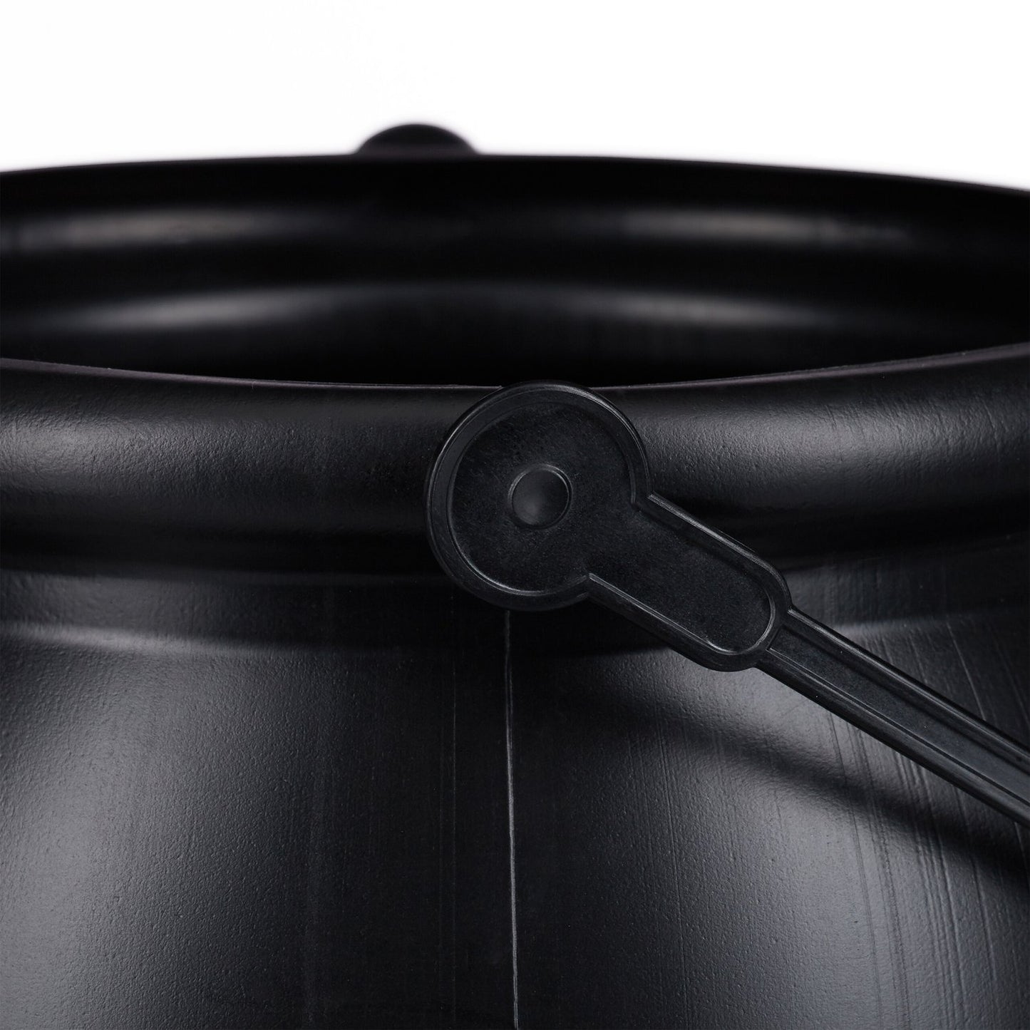 Cauldron Set of 2 – Black Halloween Decoration Pots
