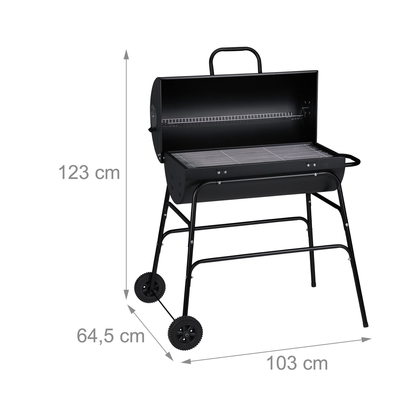 Charcoal Grill with Lid