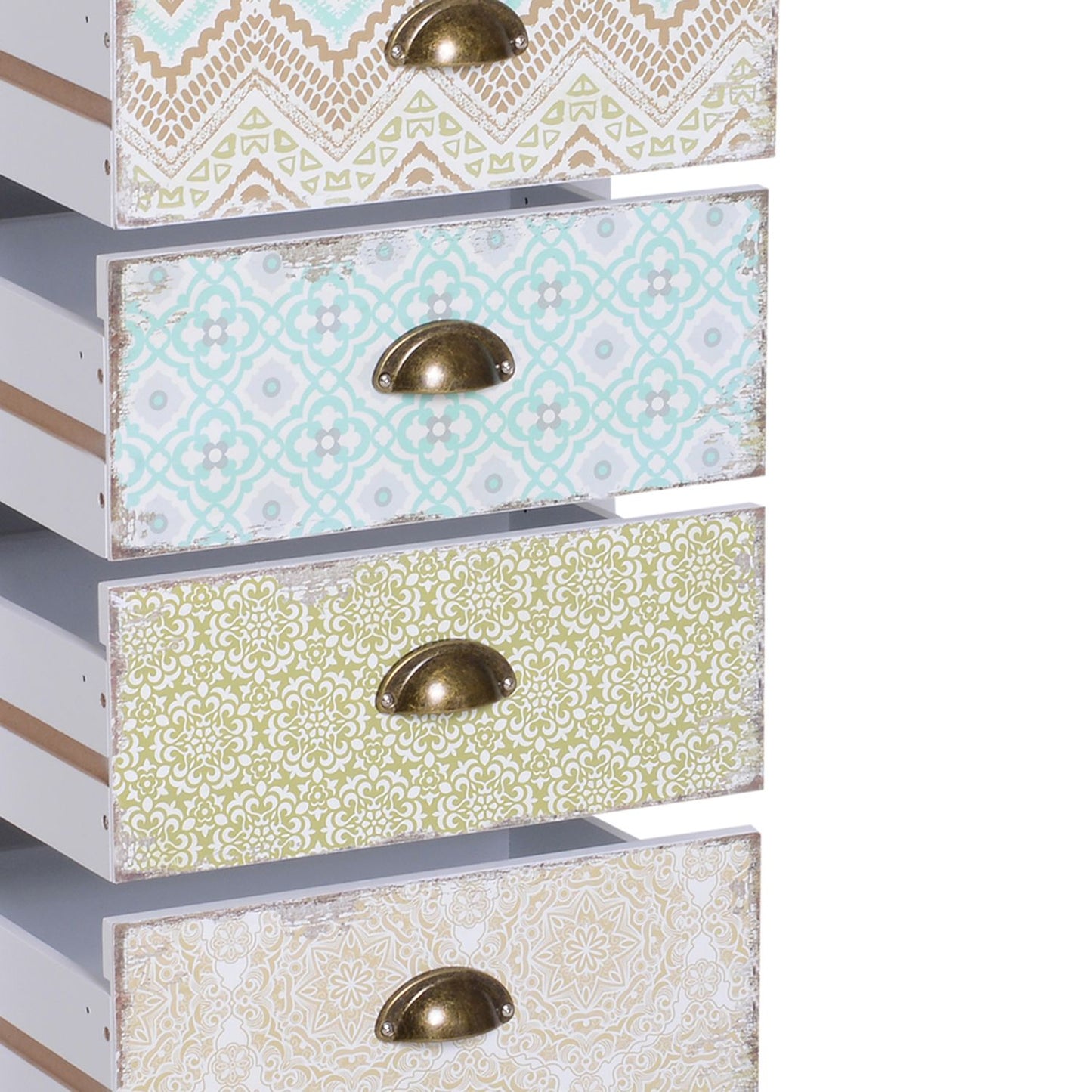 Chest of 5 spacious drawers, tilt protection