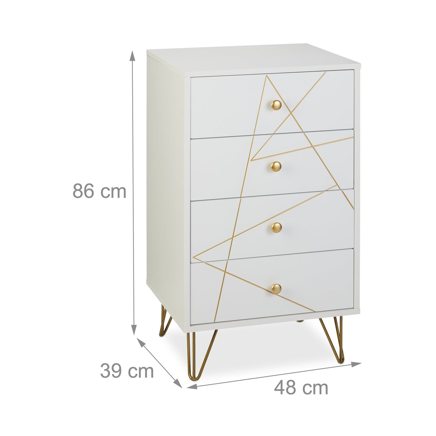 Chest of 4 drawers