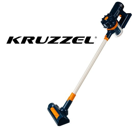 Children's upright vacuum cleaner - blue