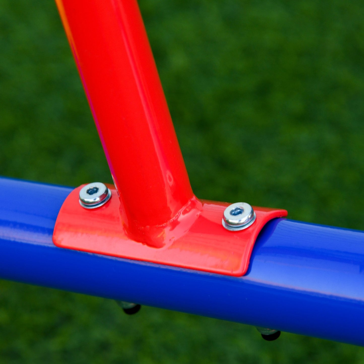 Children's 360° rotating metal seesaw for ages 3-8