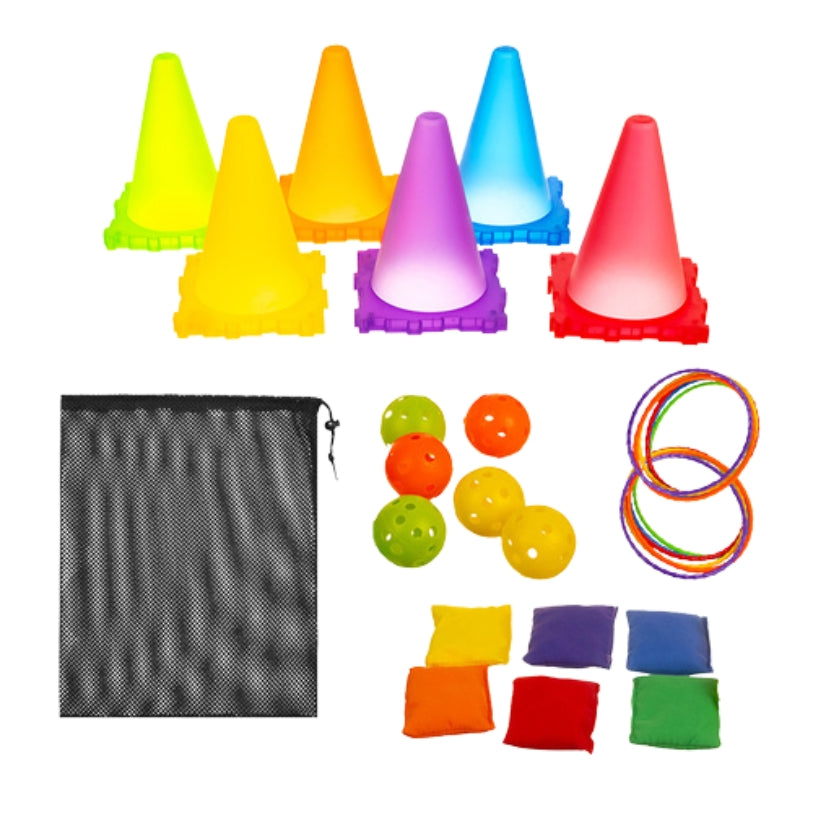 Children's 3-in-1 Target Throwing Game Set