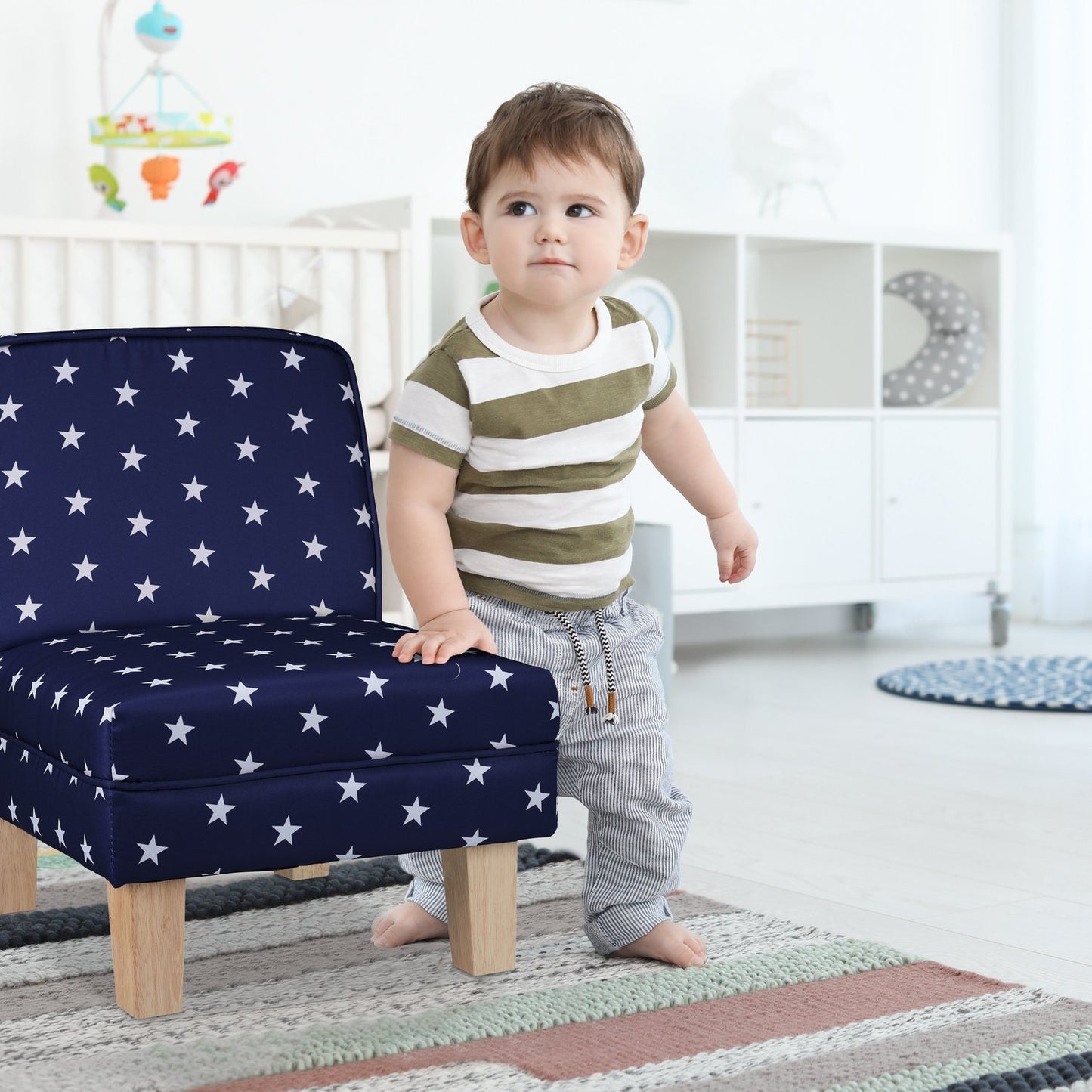 Children's Armchair with Stars
