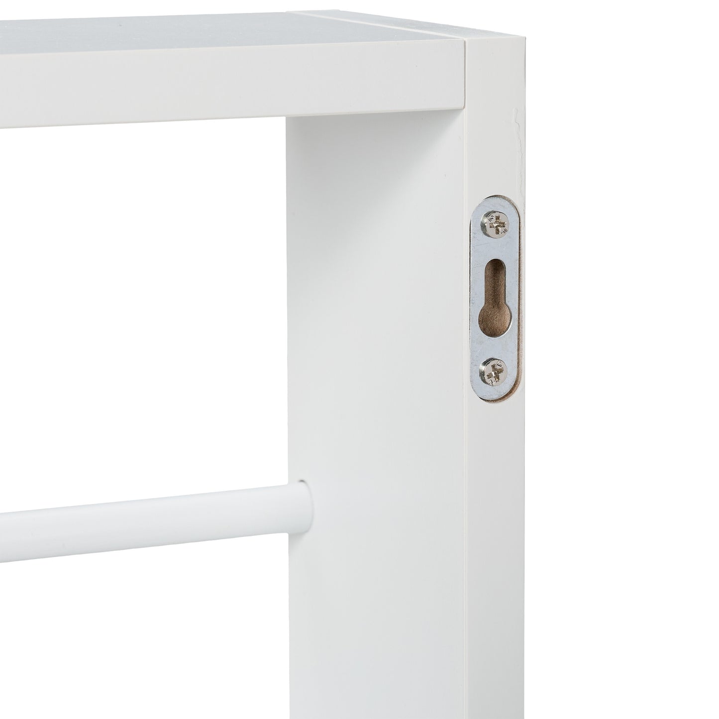 Children's Bookshelf with 3 Shelves, Wall-Mountable