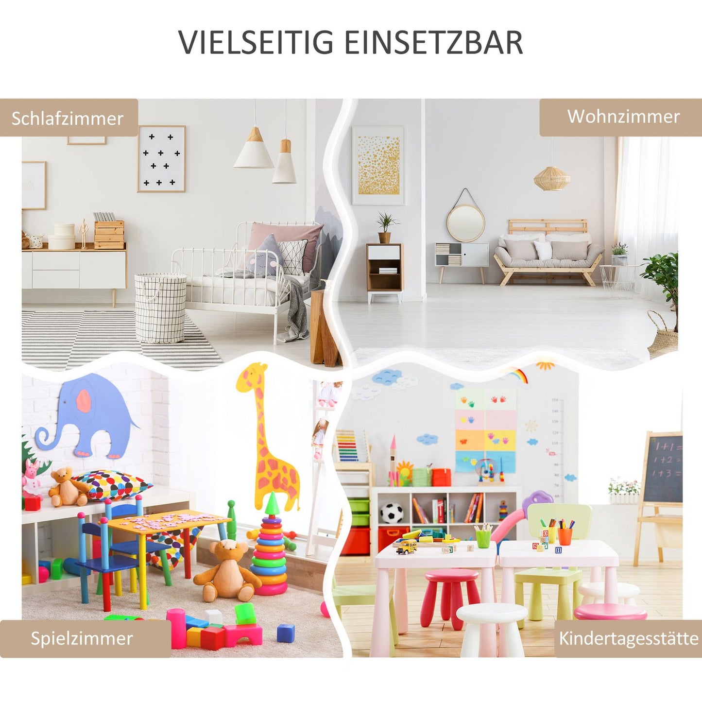 Children's Bookshelf with Drawer, 3-Tier, White, 60x30x90 cm