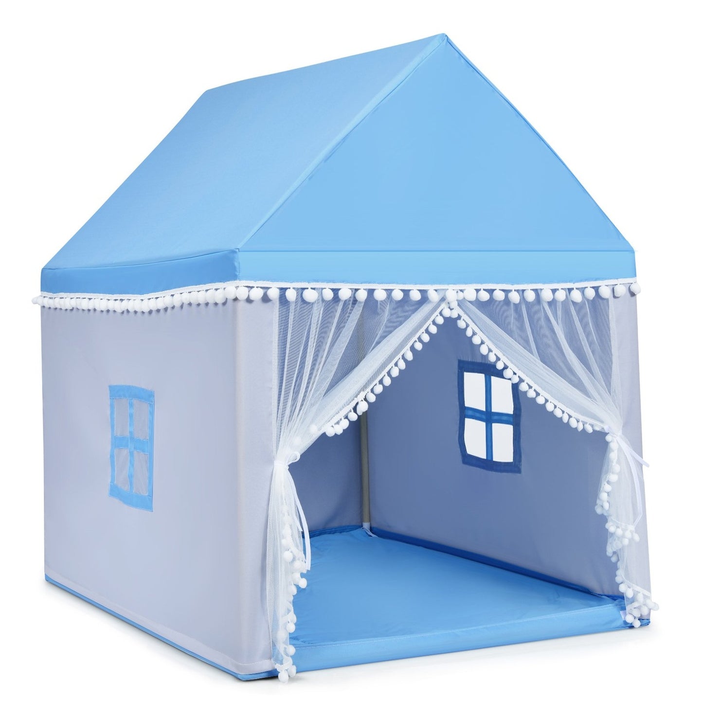 Children's Tent Playhouse Children's Playhouse Princess Princess Children's Play Tent Blue