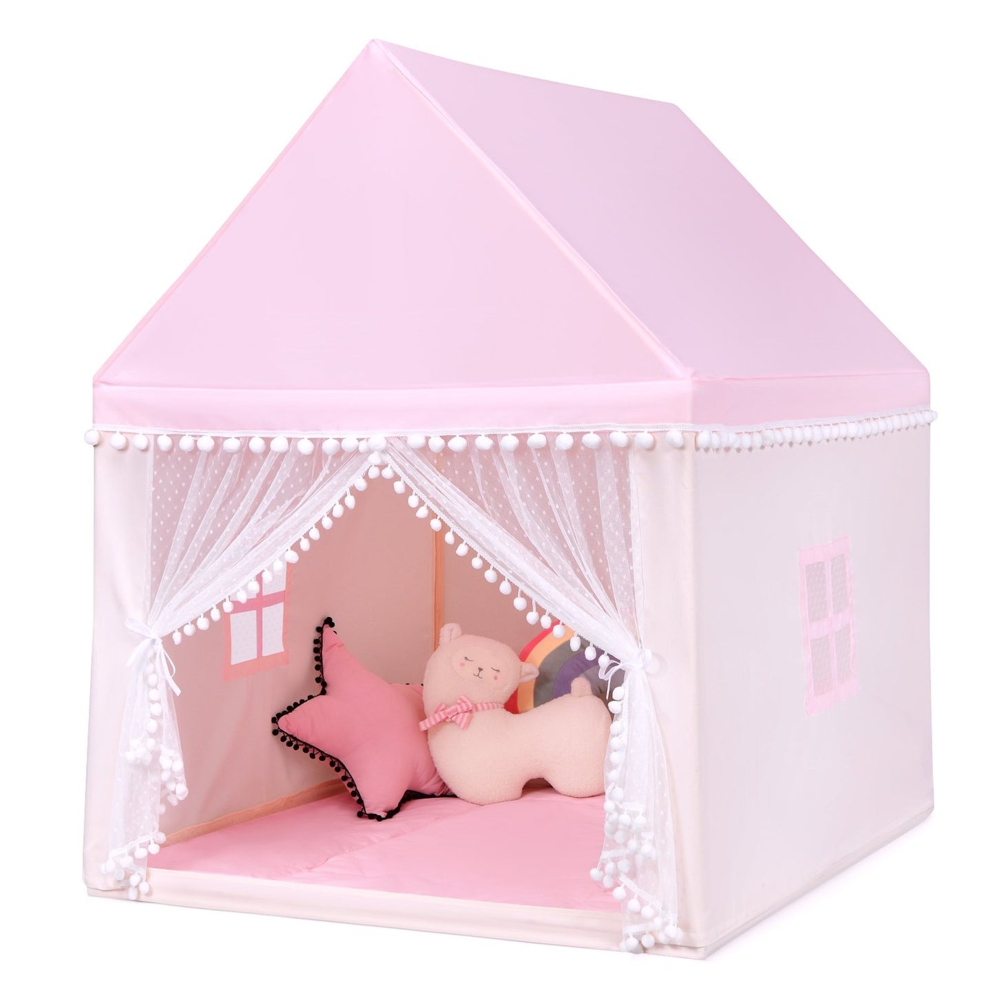 Children's Tent Playhouse Children's Playhouse Princess Princess Children's Play Tent Pink