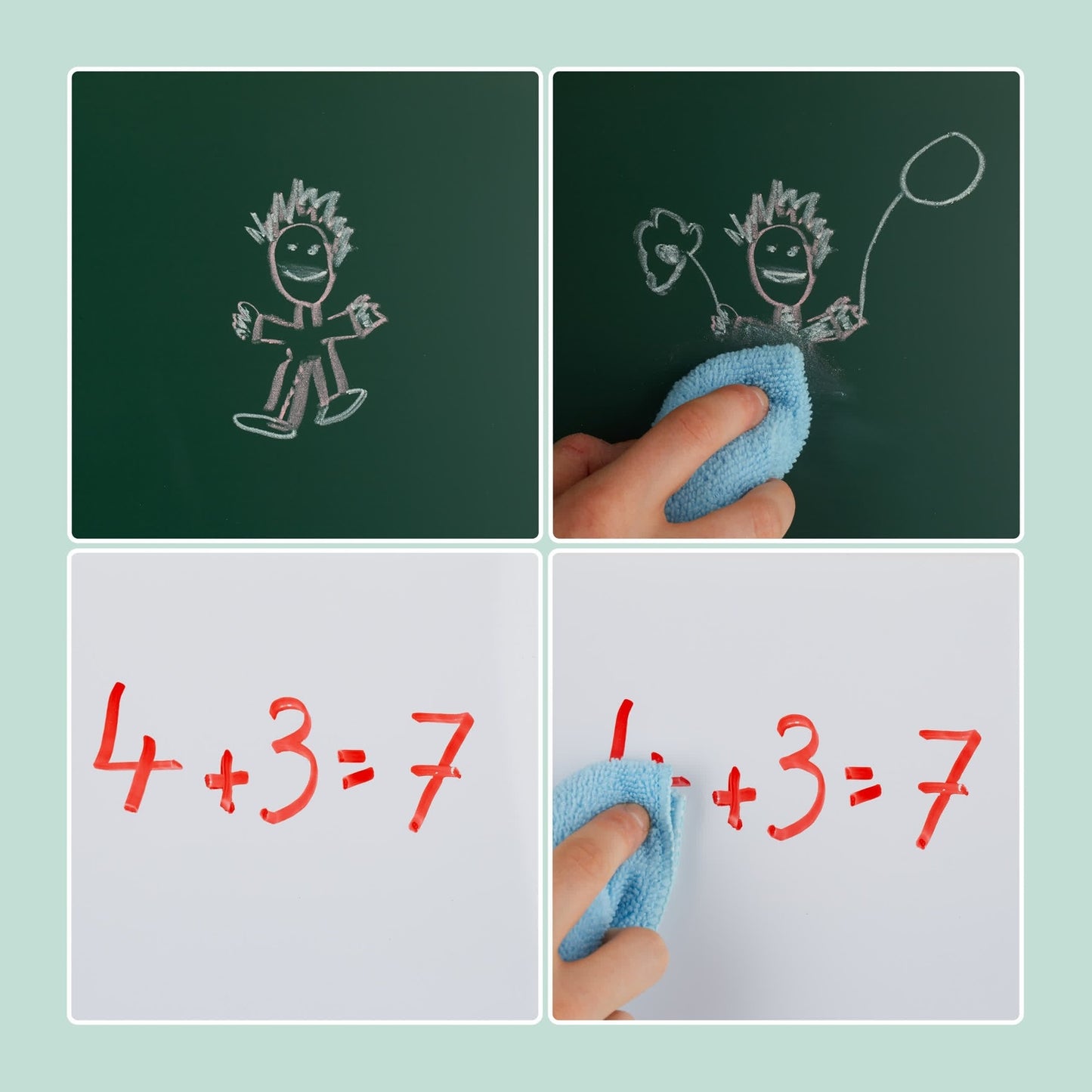 Children's bars with whiteboard