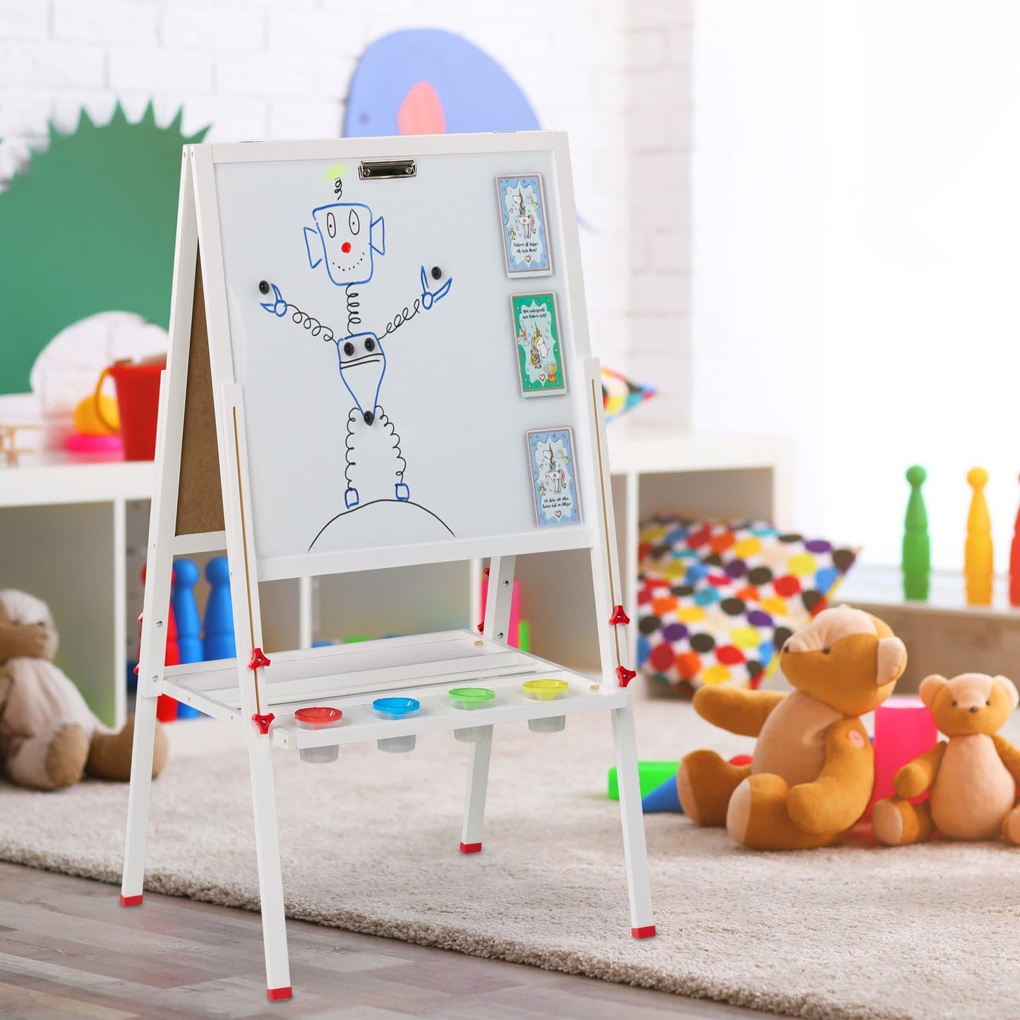 Children's bars with whiteboard