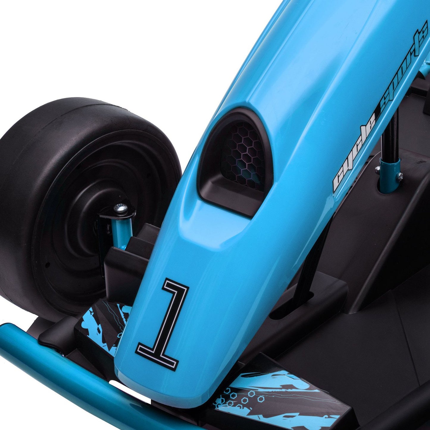 Electric go-kart for children 24V with music & safety belt