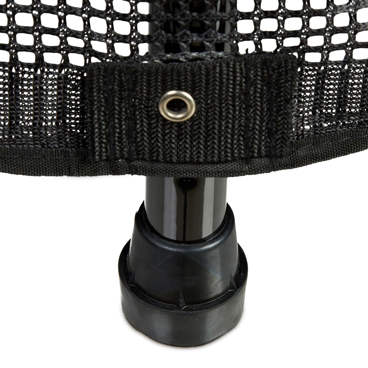 Children's trampoline with safety net