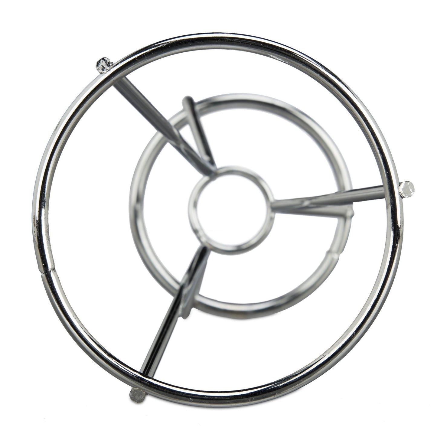 Chip holder, 4 pcs, stainless steel