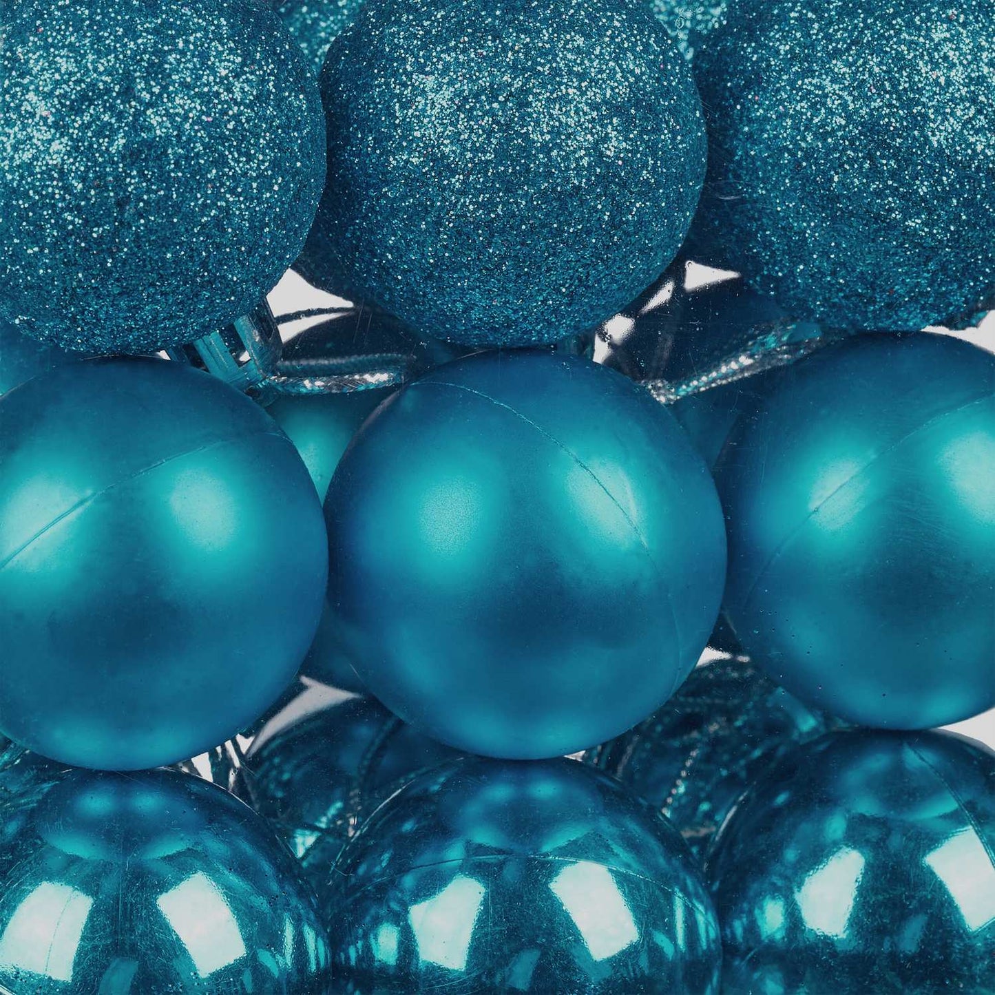 Christmas Tree Baubles Set, 3 Designs, Matte & Glossy